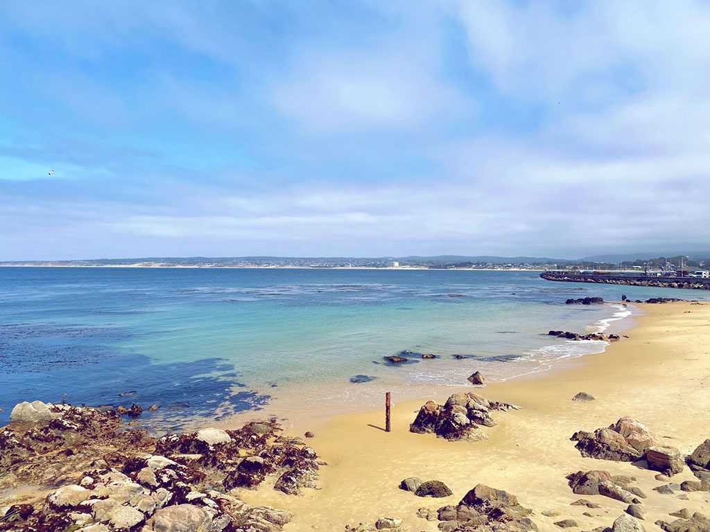 San Carlos Beach in Monterey CA
